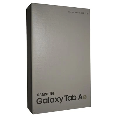 New Samsung Galaxy Tab A 2016 Black 32GB SM-T585 Factory Unlocked 4G+Wi-Fi OEM - Image 1 of 2