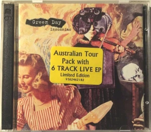 GREEN DAY RARE Australian Insomniac LIMITED EDITION TOUR BONUS 2 CD - Picture 1 of 4