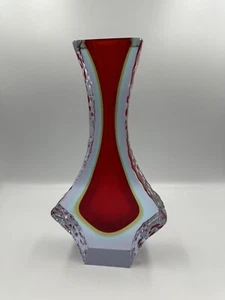 Rubinowy Kryształowy Wazon  - Zdjęcie 1 z 4