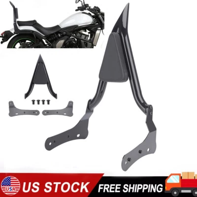 23" Detachable Sissy Bar Backrest for Kawasaki Vulcan S650 VN650 EN650 2015-2025 Foto 1 de 4