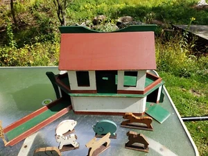 Juego de madera hecha a mano del Arca de Noé. ¡Gran regalo de Navidad o en cualquier momento! - Imagen 1 de 6