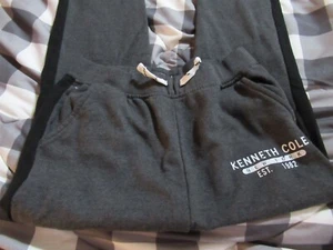 Kenneth Cole: Boys Size 14 Gray Sweat Pants With Elastic Waist Band, Drawstrings - Picture 1 of 4