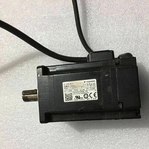 one Used yaskawa servo motor SGMJV-04ADE6S SGMJV04ADE6S SPOT STOCKS - Picture 1 of 5