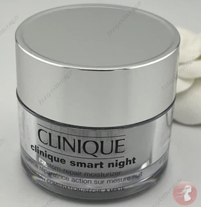 Clinique Smart Night Custom-Repair Moisturizer Dry Comb 1.0 oz/30 ml NWOB - Picture 1 of 4