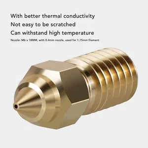 3D Printer Hot End 24V 50W Heating Rod Bi Metal Nozzle Throat Accessory - Afbeelding 1 van 12