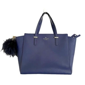 Kate Spade Blue Cedar Street Hayden Top Handle Satchel Bag - Medium - Picture 1 of 10
