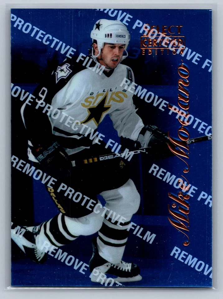 1996-97 Select Certified #2 Mike Modano Blue - Image 1 of 2