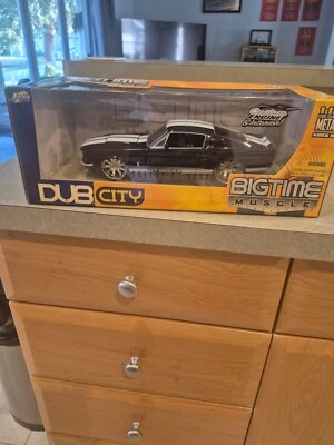 1/18 Jada Dub City Big Time Muscle 1967 Shelby GT-500KR  Black - Image 1 of 4
