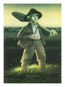 Vintage Latvia Poster Print MOVIE POSTER "SPRIDITIS" 18x24" - Bild 1 von 1