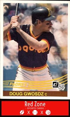 1984 Donruss - #383 Doug Gwosdz NM/NM+ Set Break! - Image 1 of 2