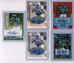 MAURICE JONES-DREW AUTOGRAMMKARTEN JACKSONVILLE JAGUARS SET (5) ROOKIE - Bild 1 von 2