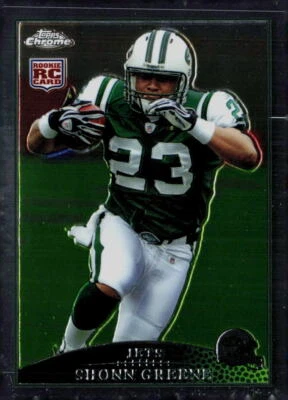 2009 Topps Chrome #TC176 Shonn Greene - Image 1 of 2