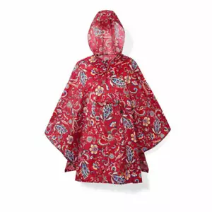 reisenthel mini maxi poncho Regencape Regenjacken Regenschutz Paisley Ruby - Bild 1 von 2