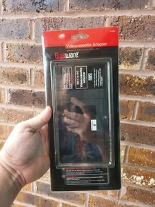 GigaWare VHS-C to VHS videocassette adapter new Radio Shack 160-0893 - Picture 1 of 2