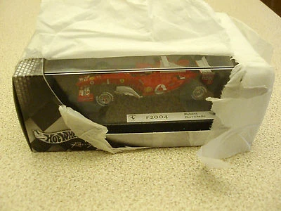 Hot Wheels Racing B6207 F2004 Rubens Barichello Sealed Untouched - Изображение 1 из 4