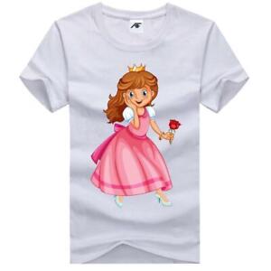 Childrens Sofia Princess Printed T Shirt Girls Crew Neck Short Sleeve Summer Top