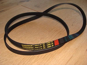 CINTURÓN DE TRANSMISIÓN ORIGINAL INDESIT/HOTPOINT LAVADORA P/N C00143610 - Imagen 1 de 1