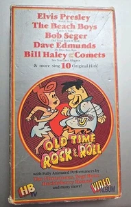 Hanna-Barbera Old Time Rock & Roll VHS Animated 1987 HBTV Rare Release - Picture 1 of 6