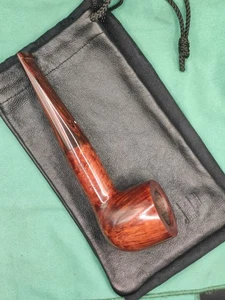 Pipa Pot Dunhill Amber Root 3106 Anno 1999 Come Nuova Sacchetto In Pelle Origin - Foto 1 di 15