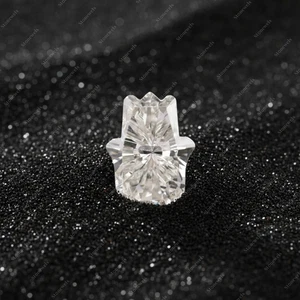 Hamsa Hand Lab Grown Diamond Fancy Cut IGI Certified VVS-VS DEF CVD HPHT 1ct - Picture 1 of 12
