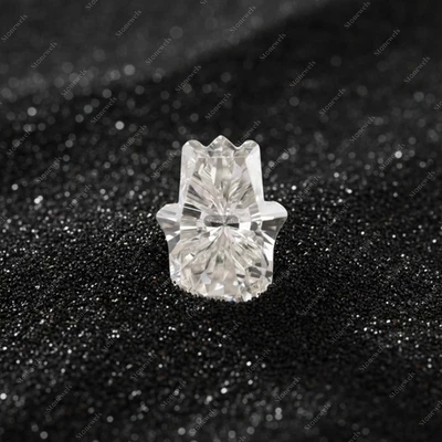 Hamsa Hand Lab Grown Diamond Fancy Cut IGI Certified VVS-VS DEF CVD HPHT 1ct - Image 1 of 4