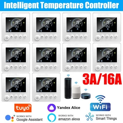 Raumthermostat Fußbodenheizung Raumtemperaturregler Raumregler digital LCD 230 V - Bild 1 von 4