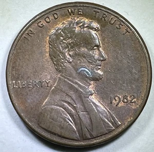 1982 Lincoln Penny Small Date 2.5g Zinc Doubled Die Reverse- Strong Doubling - Picture 1 of 8
