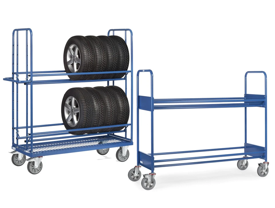 Fetra Reifenwagen Reifentransport 2 Etagen Tragkraft 400 kg Transportwagen
