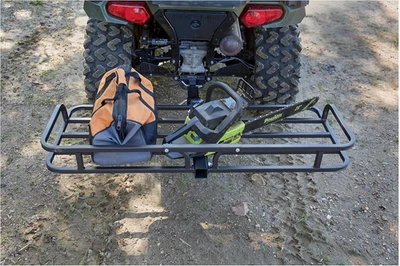 Suporte para rack de transporte de carga ATV engate resistente 300 lb 48" L X 19,25" L X 4,75" H - Imagem 1 de 4