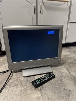 Sanyo DP19647 19” HDTV Monitor PC A/V Compatible Retro Gaming W/remote - Image 1 of 4