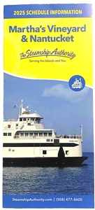 Steamship Authority Cape Cod Nantucket & Martha's Vineyard Ferry 2025 Fahrplan - Bild 1 von 5