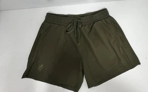 Men’s YoungLA Green Athletic Shorts Workout Gym Performance Sz L  - Picture 1 of 8