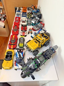 Lego Speed Champions And Technic Collection 23 Pieces and Extra Figures - Picture 1 of 12