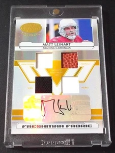 #08/25 Rc Jersey Helmet Ball Shoe Matt Leinart Auto 2006 Rookie Signed Autograph - Picture 1 of 6