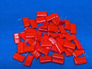 Qty(50) Vishay 10nF .01uF, 1600V, 22.5 LS, KP/MKP Polypropylene Capacitors - Picture 1 of 10