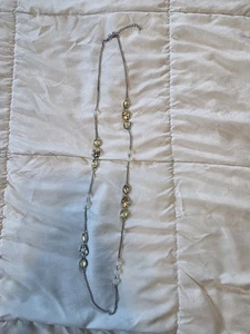 Lange Perlen Multicolor Halskette - Boho Strand Statement Schmuck für Damen - Bild 1 von 4