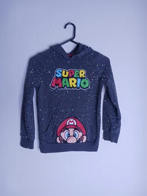  Super Mario Splatter Hoodie Jumping Beans Youth Boys Size 8 - Image 1 of 4