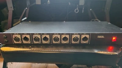 4 Kanal phantomspeisung 48v Phantom Power 19" Rack Einbau Gerät - Bild 1 von 3