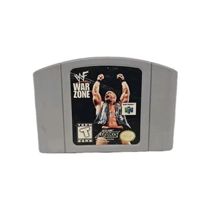 WWF War Zone (Nintendo 64, 1998) Wrestling Spiel N64 Original Getestet Funktioniert - Bild 1 von 4