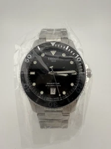 TISSOT Seastar 1000 40MM T120.410.11.051.00 T120410A SS Quarz Herren Armbanduhr - Bild 1 von 10