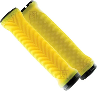 Punhos RaceFace Lovehandle - Amarelo neon, trava - Imagem 1 de 2