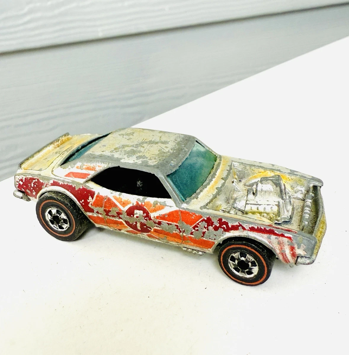 Hot Wheels Heavy Chevy Chrome In Vintage Manufacture Diecast Cars