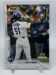 Ichiro Suzuki 2001 Upper Deck Collectibles Playmakers SE1 Rookie RC HOF Mariners - Picture 1 of 2