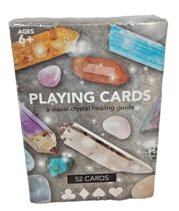 Visual Crystal Healing Guide Playing Poker Size Cards Cello sealed - Bild 1 von 4