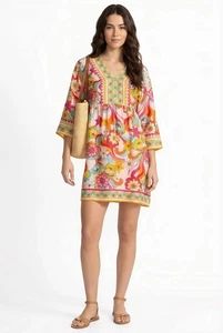 Johnny Was Jade Prismatic Dream Barbara Minikleid L34125-4 - Bild 1 von 11