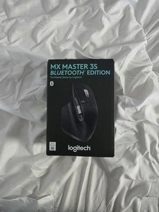 Logitech MX Master 3S "Bluetooth" Edition Wireless Mouse - Graphite *NO DONGLE* - Picture 1 of 6