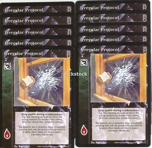 Protocolo irregular x10 AE VTES Jyhad - Imagen 1 de 1