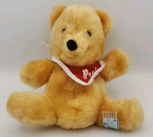 70S RARE WITH TAG STUFFED NUTSHELL WINNIE THE POOH PLUSH WALT DISNEY PRODUCTION - Picture 1 of 13