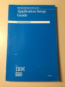 Vintage 1985 IBM Disk Operating System Version 3.10 Application Setup Guide - Picture 1 of 12