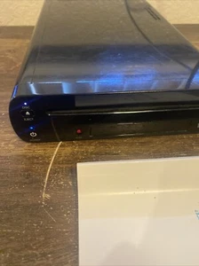 Nintendo Wii U 32GB Schwarz Konsole WUP-101 NUR KONSOLE - Getestet Funktioniert - Bild 1 von 3